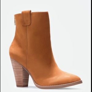 NEW SHOE DAZZLE Marcine Caramel Booties Size 11